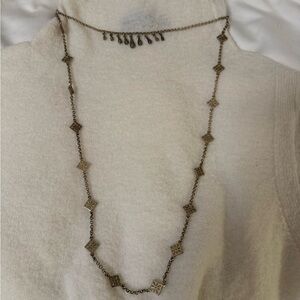 Beautiful Bronze Colored Layered Stackable Necklace